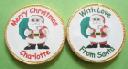 Chocolate Coin - Christmas Santa with Sack. Product thumbnail image