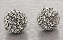 Large Silver Studs. Product thumbnail image